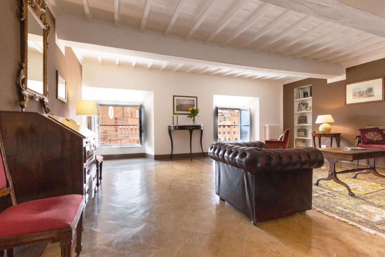 Palazzo Chigi Zondadari Apartment Siena Ngoại thất bức ảnh