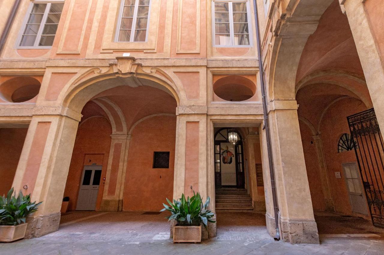 Palazzo Chigi Zondadari Apartment Siena Ngoại thất bức ảnh